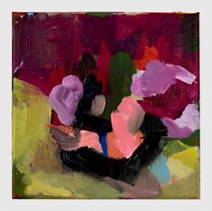 Bild Griechische Veilchen 2 (Fundstück) von Beate Rusch